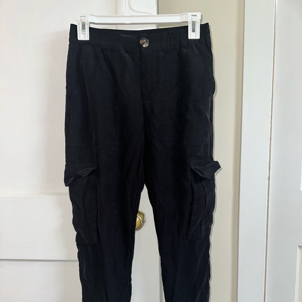 Black Sanctuary Cargo Joggers
